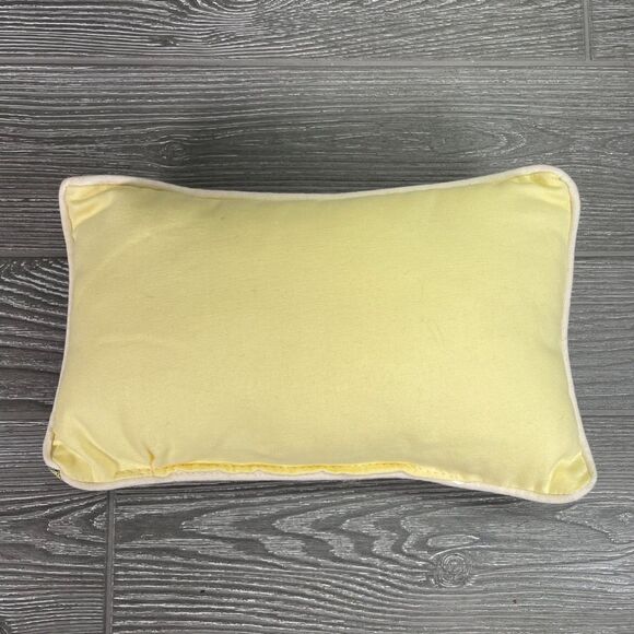 Vintage Tapestry Style Throw Pillow Floral with Sister and Friend Quote 12 x 7" - Picture 3 of 7